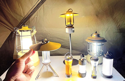 camping lantern and light