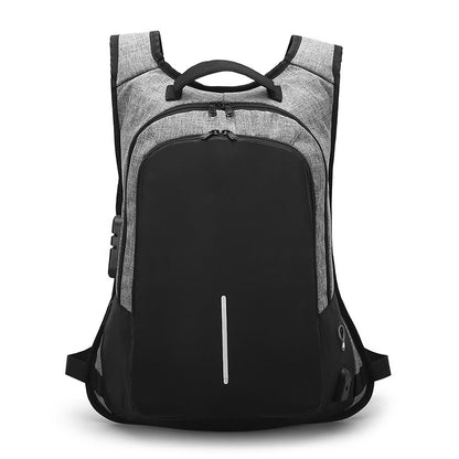 30L Best Anti Theft Travel Backpacks 15.6 Inch with Wire Lock
