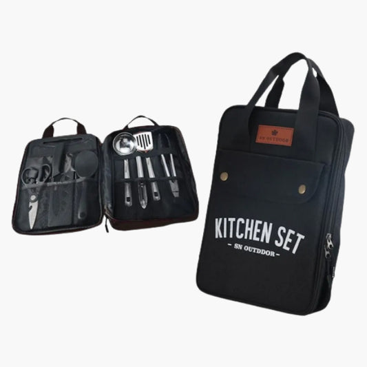 8 Pieces Camping Kitchenware Cooking Set