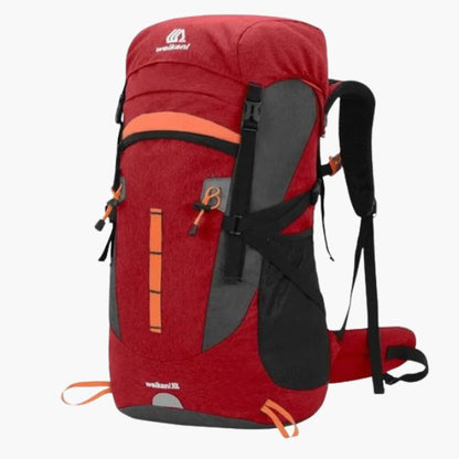 Mountaineering Bag Male 50L Waterproof Breathable Best Travel Backpack Night Reflection