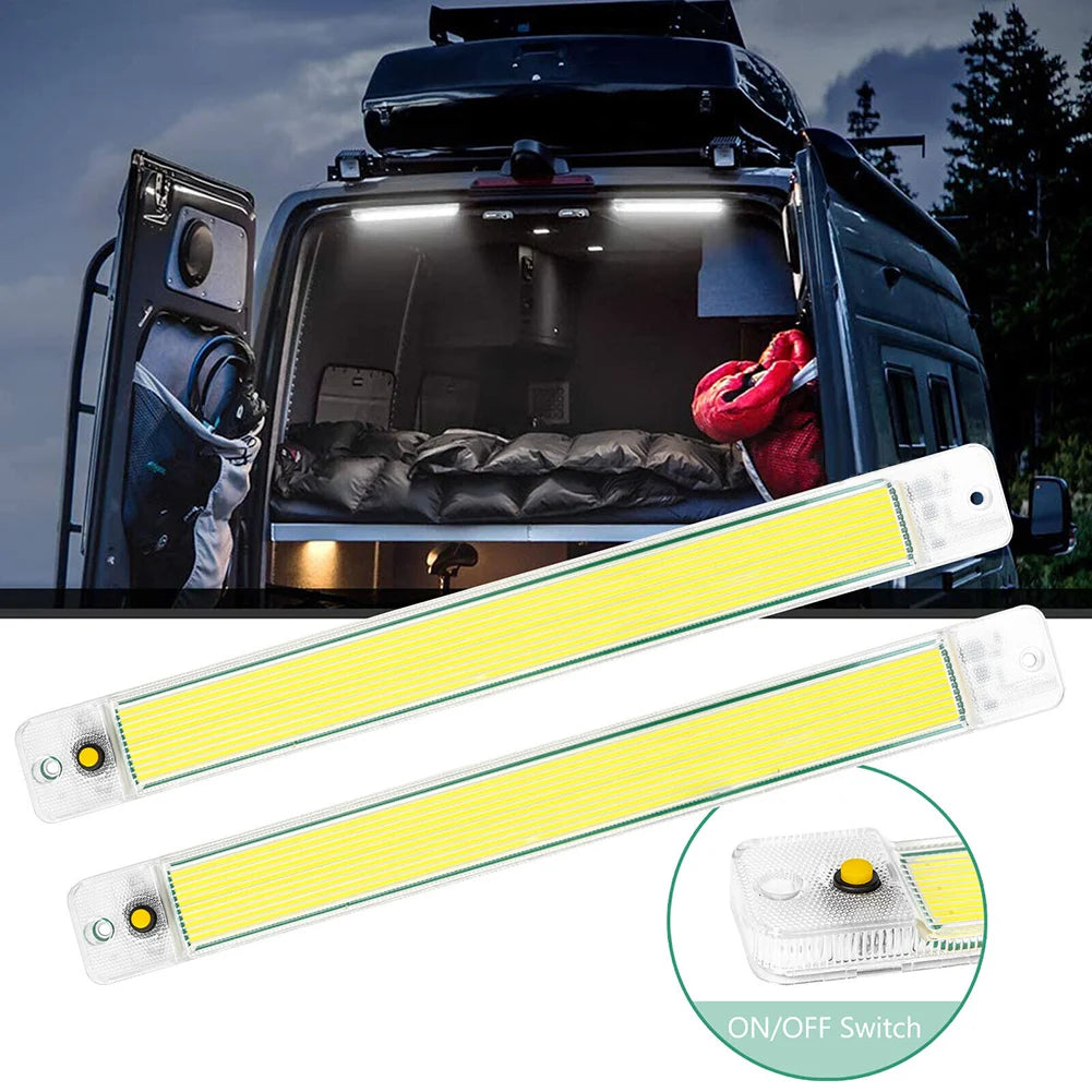Best 12V LED Camping Strips Lights Bar Car 12V 24V Caravan - 2 pieces