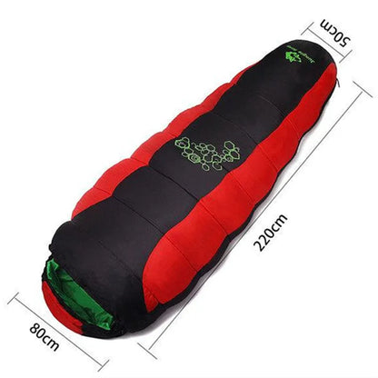 Oulylan Large Size Blue/Grey/Red Waterproof Ultralight Camping Sleeping Bag
