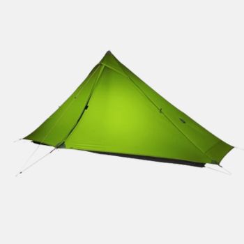 Single Person Ultralight Camping Tent 3 Season/4 Season Professional 20D Silnylon Rodless Tent for Camping