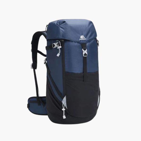 Soft Back 40L Nylon Waterproof Outdoor Camping Travel Backpack Ergonomic Design