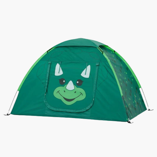The Dinosaur 2-Person Kid's Camping Tent - Green Color