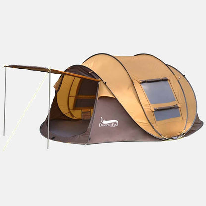 Automatic Pop Up Tent Anti-UV 4 Persons Large Space Camping Tent