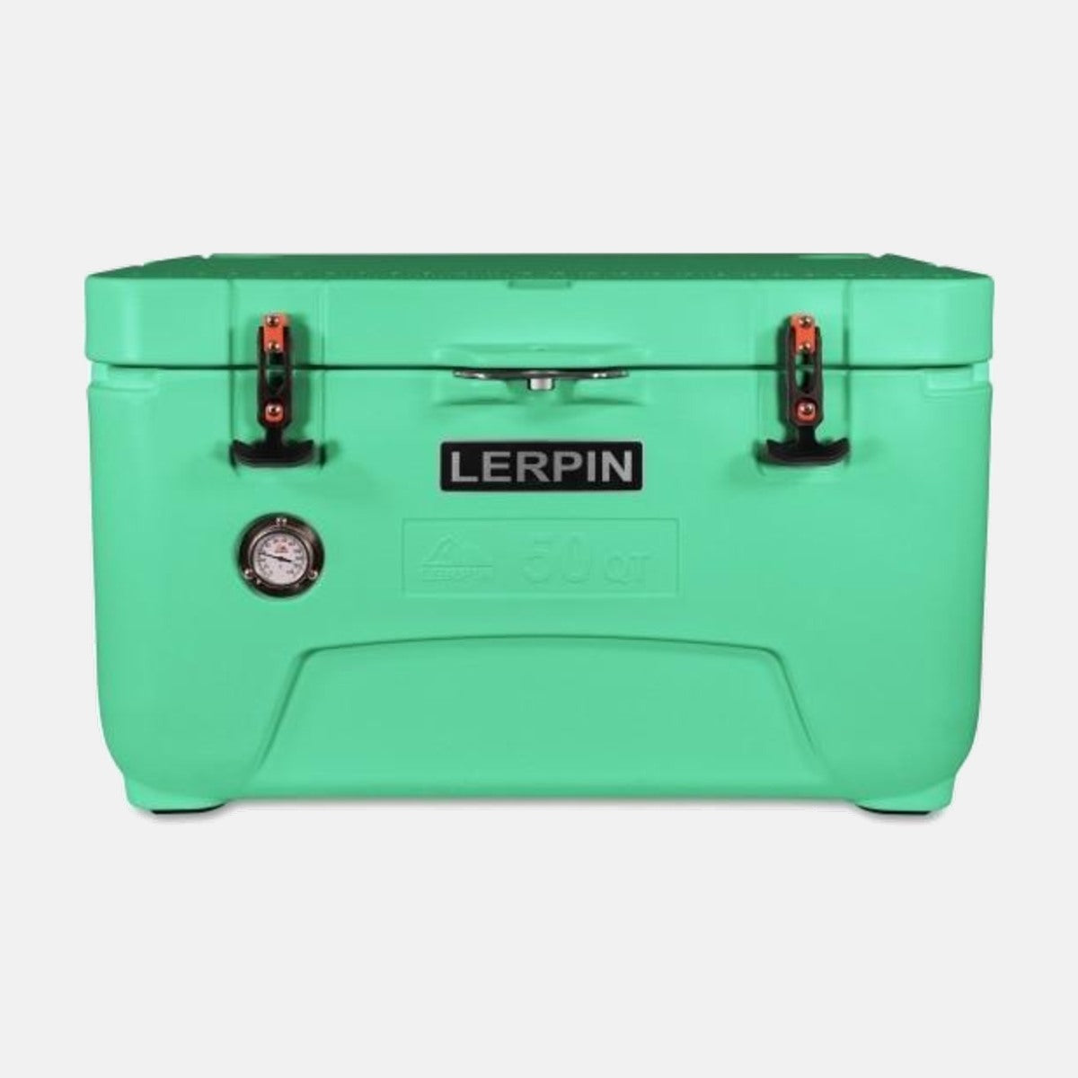 LERPIN 50qt Rotomolded Food Grade LLDPE Ice Cooler Box