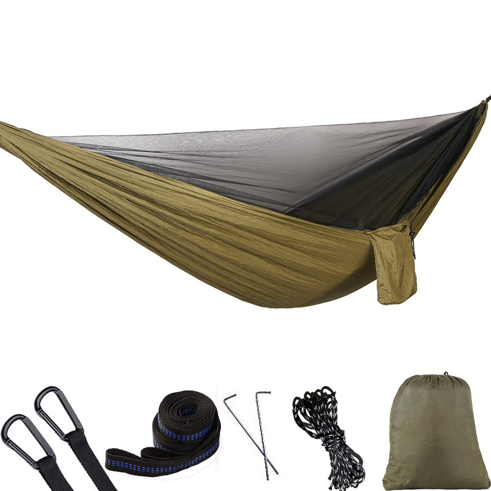 Automatic Quick Open Anti-mosquito Hanging Hammock