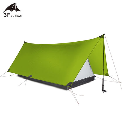 3F UL Gear Rodless 2 Person 20D Silicone Lightweight Waterproof Camping Sun Shelter